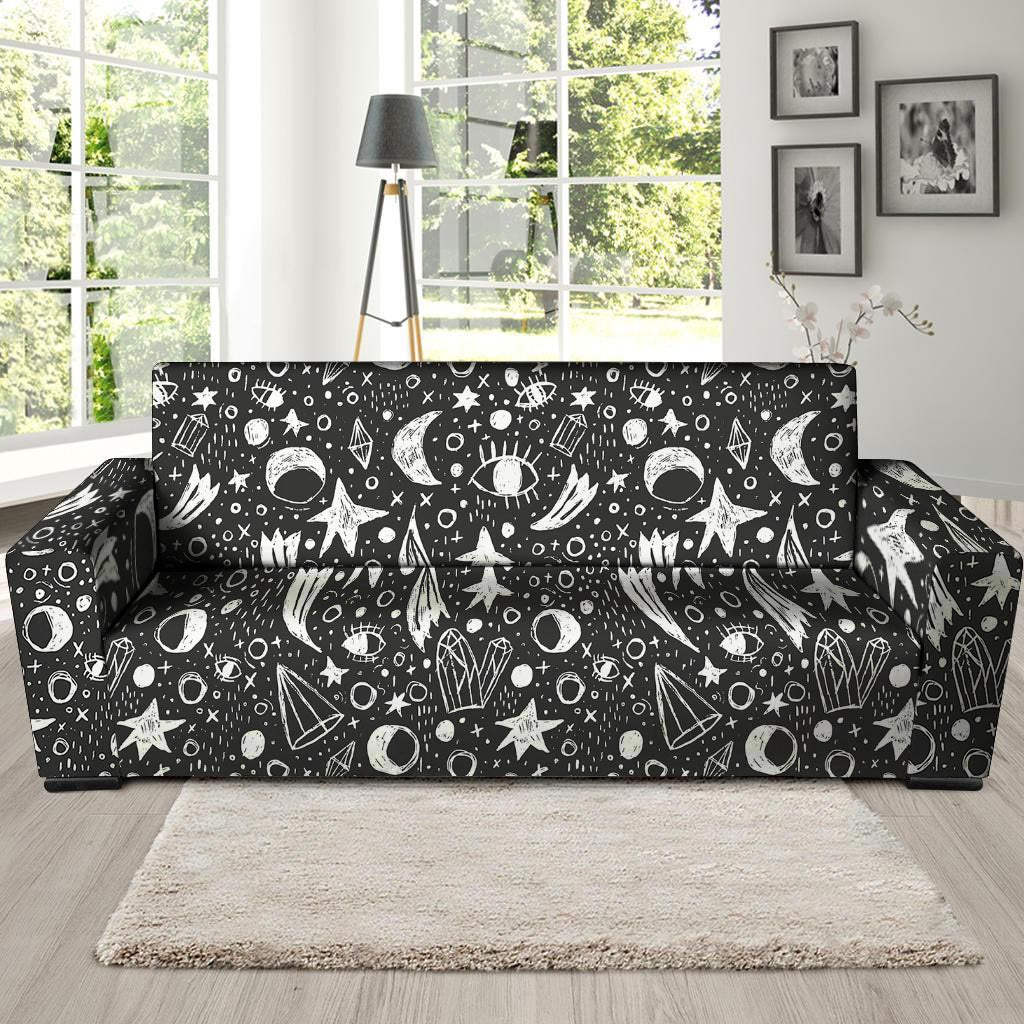 Gothic Witchcraft Sofa Cover-grizzshop