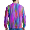 Gradient Psychedelic Print Pattern Men's Sweatshirt-grizzshop