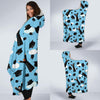 Graduation Day Pattern Print Hooded Blanket-grizzshop