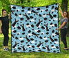 Graduation Day Pattern Print Quilt-grizzshop