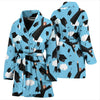 Graduation Day Pattern Print Women Long Robe-grizzshop