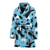 Graduation Day Pattern Print Women Long Robe-grizzshop