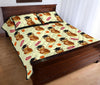 Load image into Gallery viewer, Graduation Owl Pattern Print Bed Set Quilt-grizzshop