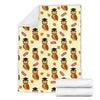 Graduation Owl Pattern Print Blanket-grizzshop