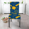 Graduation Pattern Print Chair Cover-grizzshop