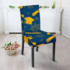 Graduation Pattern Print Chair Cover-grizzshop