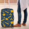 Graduation Pattern Print Luggage Cover Protector-grizzshop