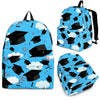 Graduation Print Pattern Backpack-grizzshop