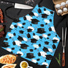 Graduation Print Pattern Men's Apron-grizzshop