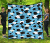 Graduation Print Pattern Quilt-grizzshop