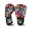 Graffiti Abstract Hiphop Lip Boxing Gloves-grizzshop