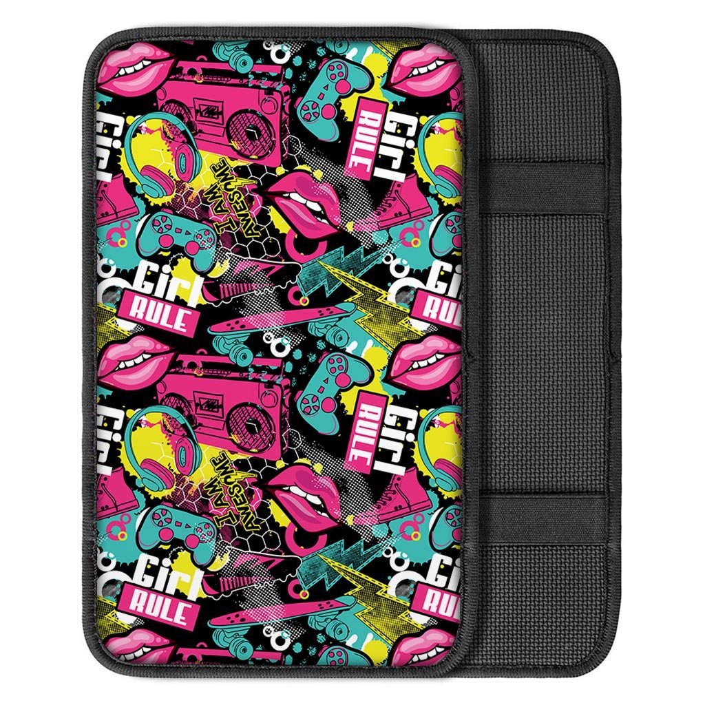 Graffiti Abstract Hiphop Lip Car Console Cover-grizzshop