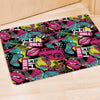 Graffiti Abstract Hiphop Lip Door Mat-grizzshop