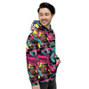 Graffiti Abstract Hiphop Lip Men's Hoodie-grizzshop