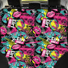 Graffiti Abstract Hiphop Lip Pet Car Seat Cover-grizzshop