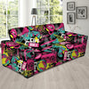 Graffiti Abstract Hiphop Lip Sofa Cover-grizzshop