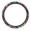 Graffiti Abstract Hiphop Lip Steering Wheel Cover-grizzshop