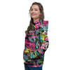 Graffiti Abstract Hiphop Lip Women's Hoodie-grizzshop