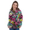 Graffiti Abstract Hiphop Lip Women's Hoodie-grizzshop