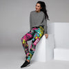 Graffiti Abstract Hiphop Lip Women's Joggers-grizzshop