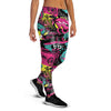 Graffiti Abstract Hiphop Lip Women's Joggers-grizzshop