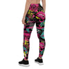 Graffiti Abstract Hiphop Lip Women's Leggings-grizzshop