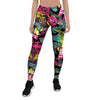 Graffiti Abstract Hiphop Lip Women's Leggings-grizzshop