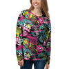 Graffiti Abstract Hiphop Lip Women's Sweatshirt-grizzshop