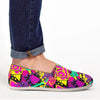 Graffiti Airbrush Love Print Canvas Shoes-grizzshop