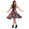 Graffiti Airbrush Love Print Dress-grizzshop