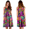 Graffiti Airbrush Love Print Dress-grizzshop