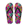 Graffiti Airbrush Love Print Men's Flip Flops-grizzshop