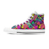 Graffiti Airbrush Love Print Men's High Top Shoes-grizzshop