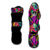 Graffiti Airbrush Love Print Muay Thai Shin Guard-grizzshop