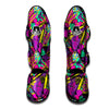 Graffiti Airbrush Love Print Muay Thai Shin Guard-grizzshop