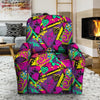 Graffiti Airbrush Love Print Recliner Cover-grizzshop