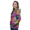 Graffiti Airbrush Love Print Women's Hoodie-grizzshop