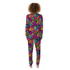 Graffiti Airbrush Love Print Women's Pajamas-grizzshop