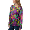 Graffiti Airbrush Love Print Women's Sweatshirt-grizzshop