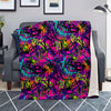 Graffiti Airbrush Print Blanket-grizzshop