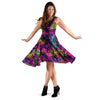 Graffiti Airbrush Print Dress-grizzshop