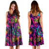 Graffiti Airbrush Print Dress-grizzshop