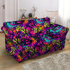 Graffiti Airbrush Print Loveseat Cover-grizzshop