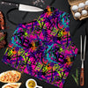 Graffiti Airbrush Print Men's Apron-grizzshop