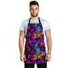 Graffiti Airbrush Print Men's Apron-grizzshop