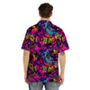 Graffiti Airbrush Print Men’s Hawaiian Shirt-grizzshop