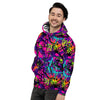 Graffiti Airbrush Print Men's Hoodie-grizzshop