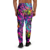 Graffiti Airbrush Print Men's Joggers-grizzshop