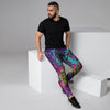 Graffiti Airbrush Print Men's Joggers-grizzshop