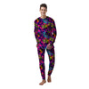 Graffiti Airbrush Print Men's Pajamas-grizzshop